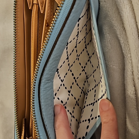 Blue Kate Spade New York Wallet Authentic - Picture 4 of 4